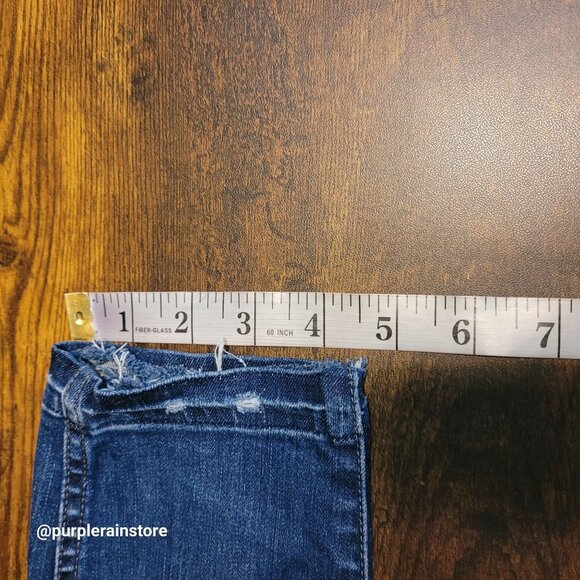 Madewell Jeans 30 Skinny Button Fly 10" High Rise Rosecliff H6319 Tummy Control - Picture 11 of 12